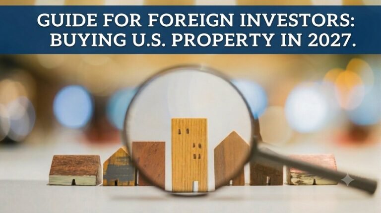 How Foreign Investors Can Buy U.S Property in 2027