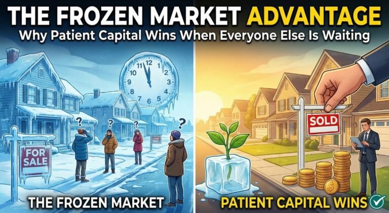 THE FROZEN MARKET ADVANTAGE IN THE USA Why Patient Capital Wins When Everyone Else Is Waiting